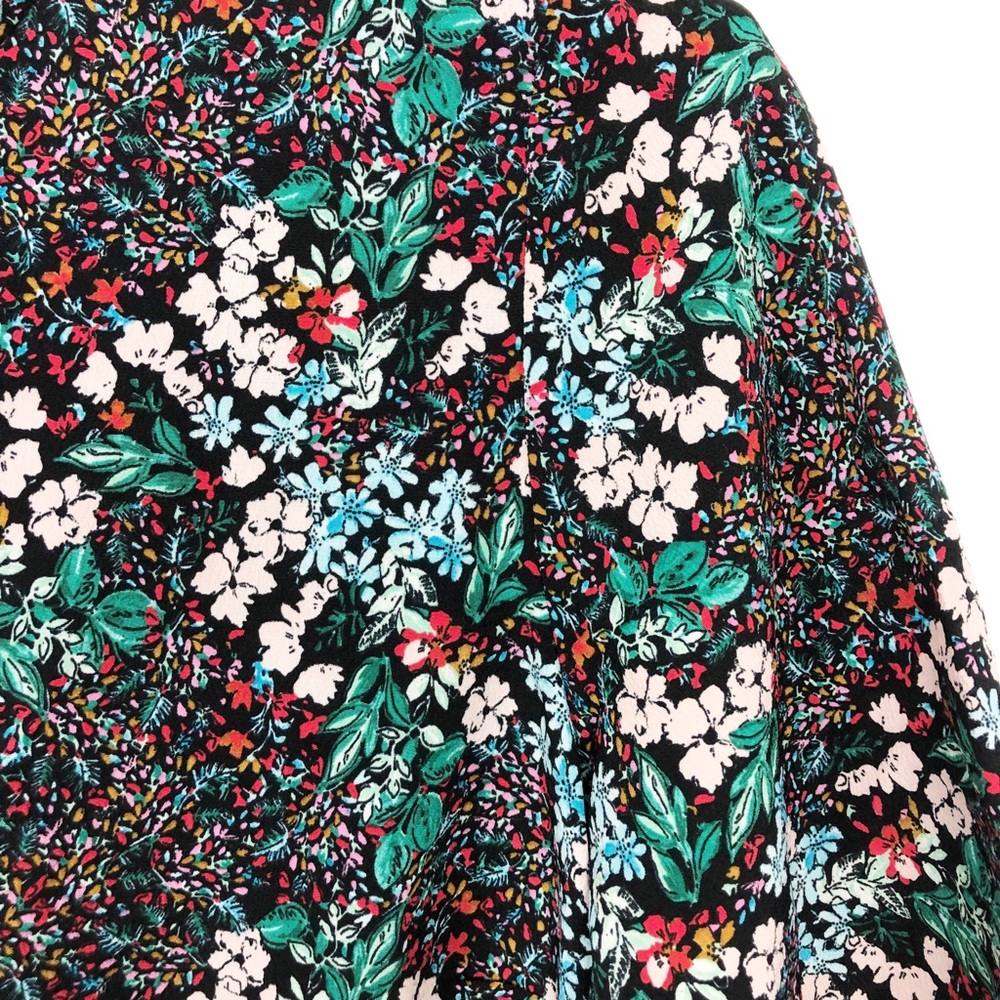 π€ Zara Mock Neck Allover Printed Floral Dress S - Picture 4 of 5